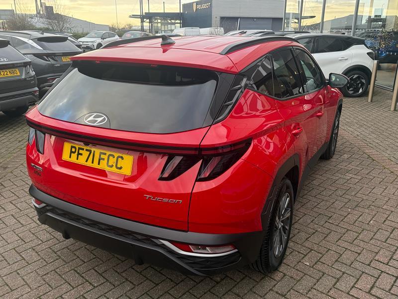 2022 71 Hyundai Tucson 1.6 Tgdi 48v Mhd Se Connect 5dr 2wd Dct Mild Hybrid Electric Petrol Automatic In Engine Red