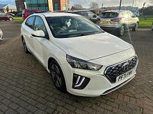 2022 71 Hyundai Ioniq 1.6 Gdi Hybrid Premium Se 5dr Dct  Manual In Polar White