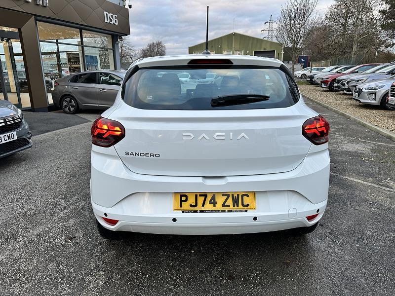 2024 74 Dacia Sandero 1.0 Tce Expression 5dr Petrol Manual In Glacier White