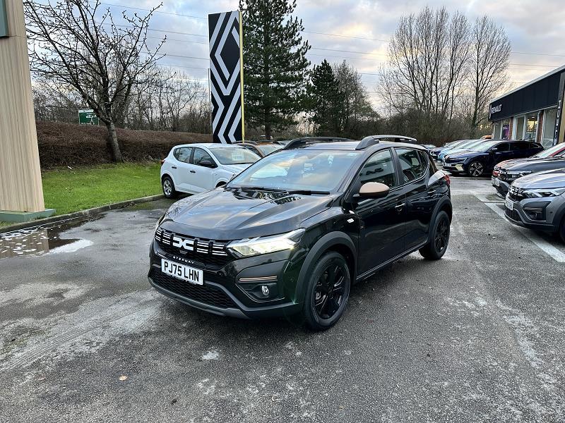 2025 75 Dacia Sandero Stepway 1.0 Tce Extreme 5dr Petrol Manual In Pearl Black