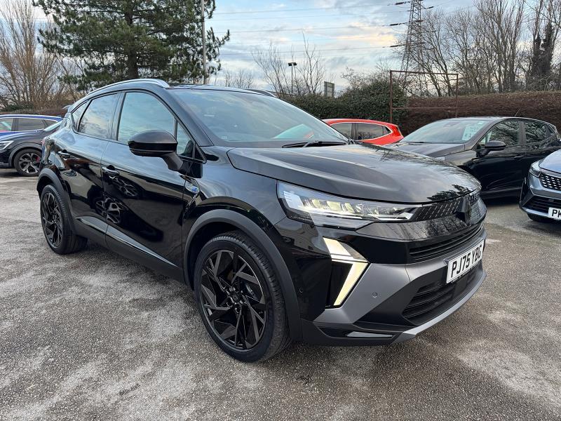2025 75 Renault Captur 1.8 E-tech Full Hybrid 160 Esprit Alpine 5dr Auto Hybrid Petrol Automatic In Diamond Black