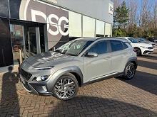 2022 22 Hyundai Kona 1.6 Gdi Hybrid Premium 5dr Dct Hybrid Petrol Automatic In Galatic Grey