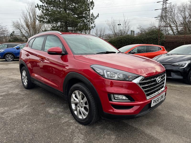2018 68 Hyundai Tucson 1.6 Gdi Se Nav 5dr 2wd Petrol Manual In Red