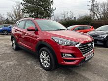 2018 68 Hyundai Tucson 1.6 Gdi Se Nav 5dr 2wd Petrol Manual In Red
