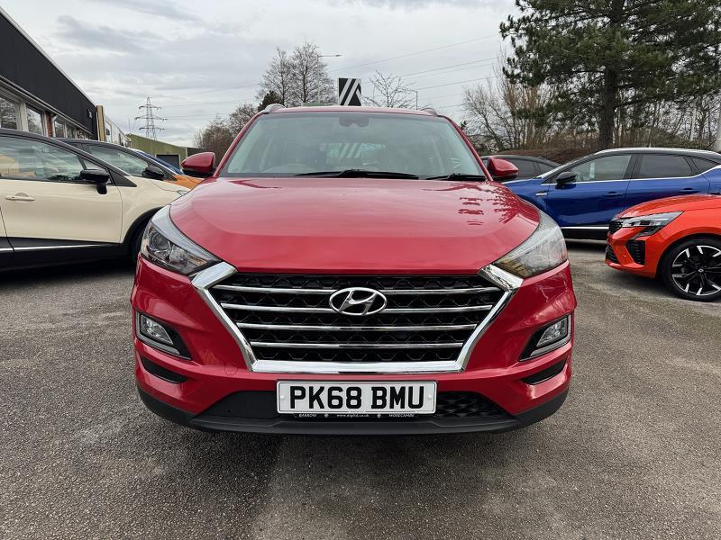 2018 68 Hyundai Tucson 1.6 Gdi Se Nav 5dr 2wd Petrol Manual In Red