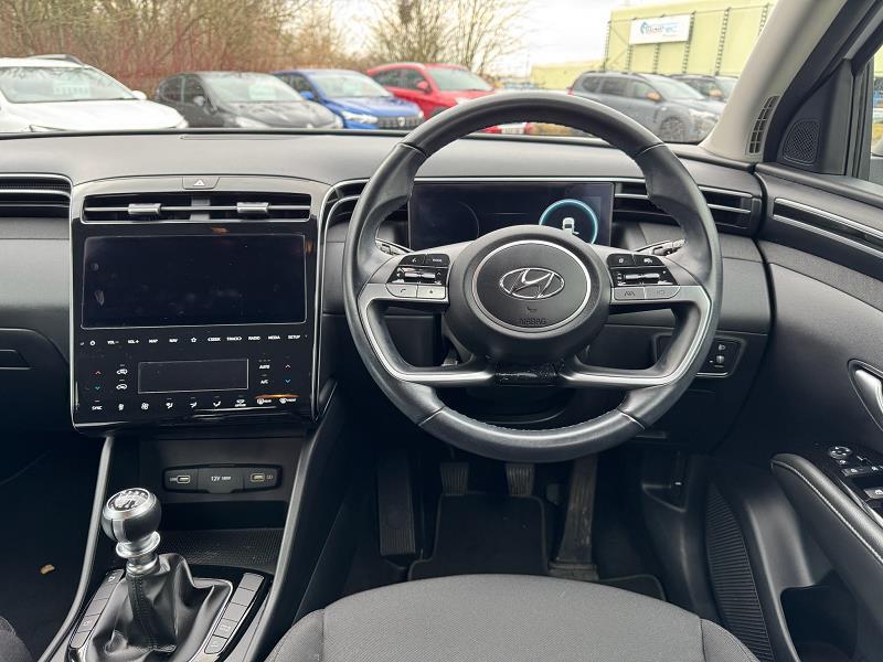 2021 71 Hyundai Tucson 1.6 T-gdi 150ps Se Connect Petrol Manual In Polar White