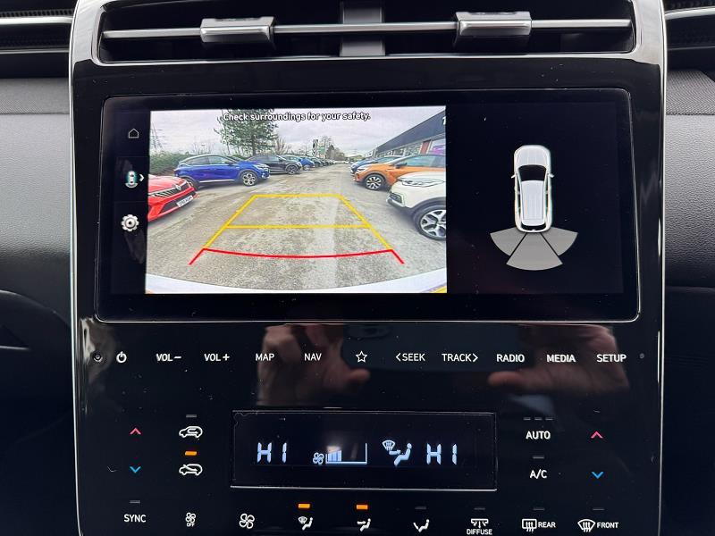 2021 71 Hyundai Tucson 1.6 T-gdi 150ps Se Connect Petrol Manual In Polar White