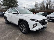 2021 71 Hyundai Tucson 1.6 T-gdi 150ps Se Connect Petrol Manual In Polar White
