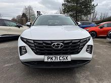 2021 71 Hyundai Tucson 1.6 T-gdi 150ps Se Connect Petrol Manual In Polar White