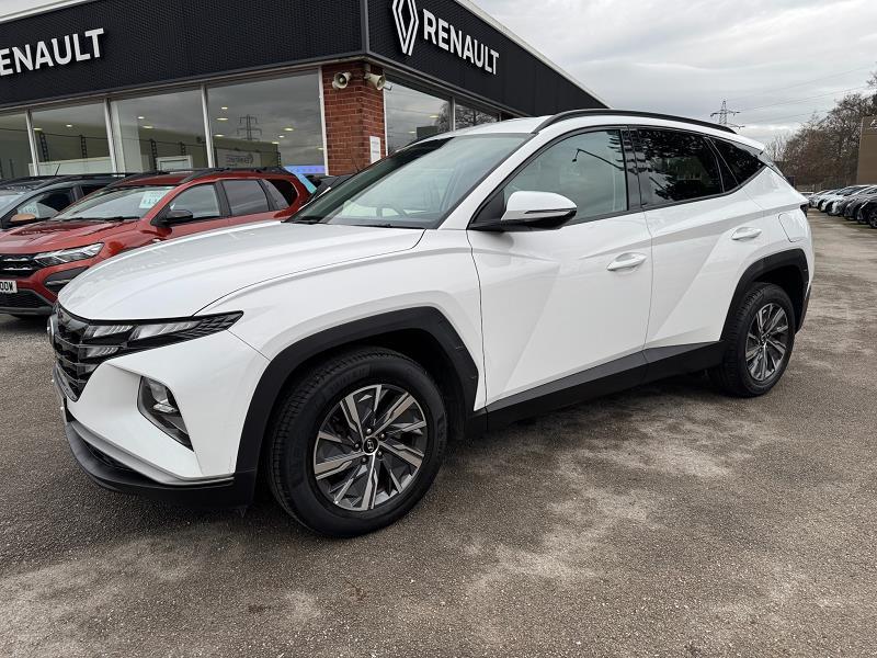 2021 71 Hyundai Tucson 1.6 T-gdi 150ps Se Connect Petrol Manual In Polar White