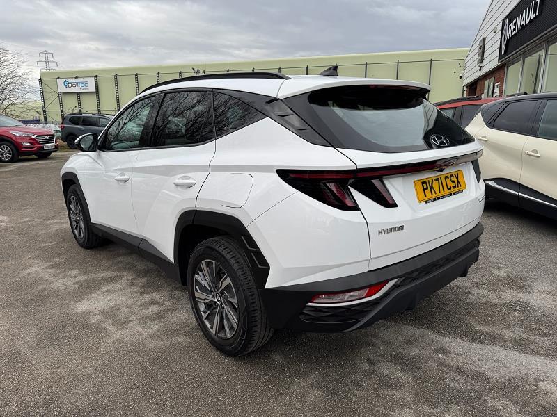 2021 71 Hyundai Tucson 1.6 T-gdi 150ps Se Connect Petrol Manual In Polar White