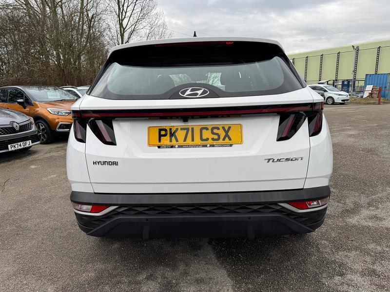 2021 71 Hyundai Tucson 1.6 T-gdi 150ps Se Connect Petrol Manual In Polar White