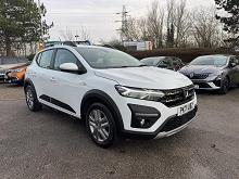 2021 71 Dacia Sandero Stepway 1.0 Tce Comfort 5dr Petrol Manual In Glacier White