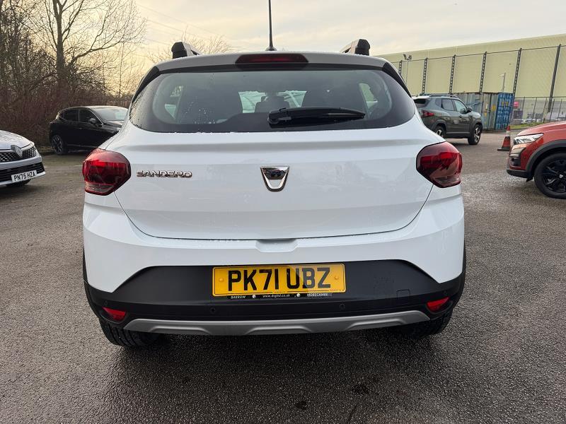 2021 71 Dacia Sandero Stepway 1.0 Tce Comfort 5dr Petrol Manual In Glacier White