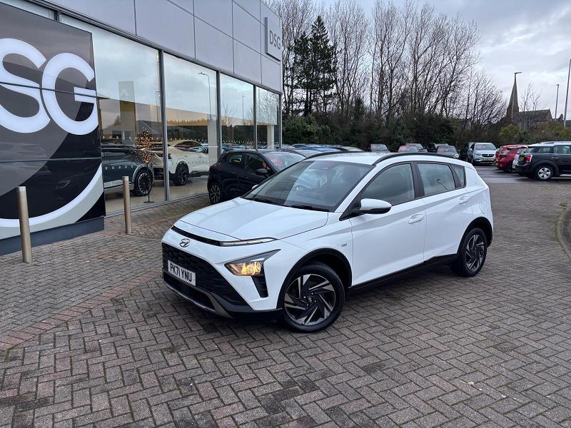 2021 71 Hyundai Bayon 1.0 Tgdi 48v Mhev Se Connect 5dr Bi-fuel Manual In Polar White