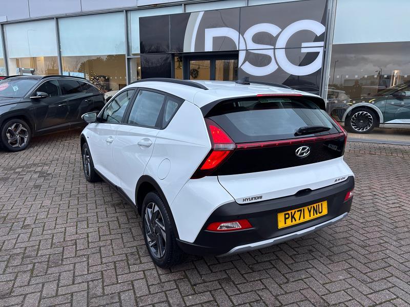 2021 71 Hyundai Bayon 1.0 Tgdi 48v Mhev Se Connect 5dr Bi-fuel Manual In Polar White
