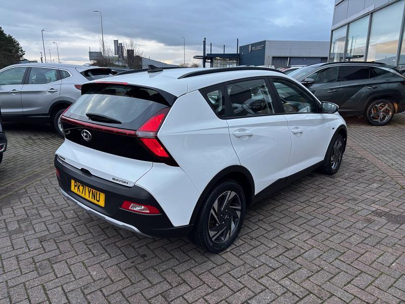 2021 71 Hyundai Bayon 1.0 Tgdi 48v Mhev Se Connect 5dr Bi-fuel Manual In Polar White