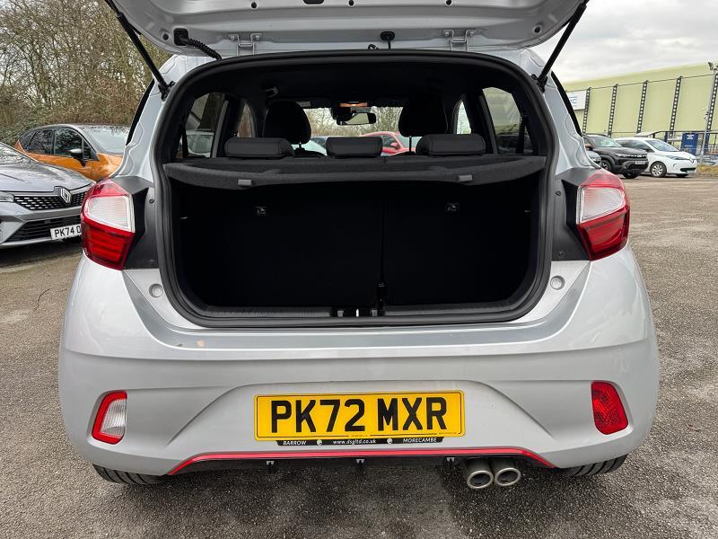 2022 72 Hyundai I10 1.0 T-gdi N Line 5dr Petrol Manual In Sleek Silver