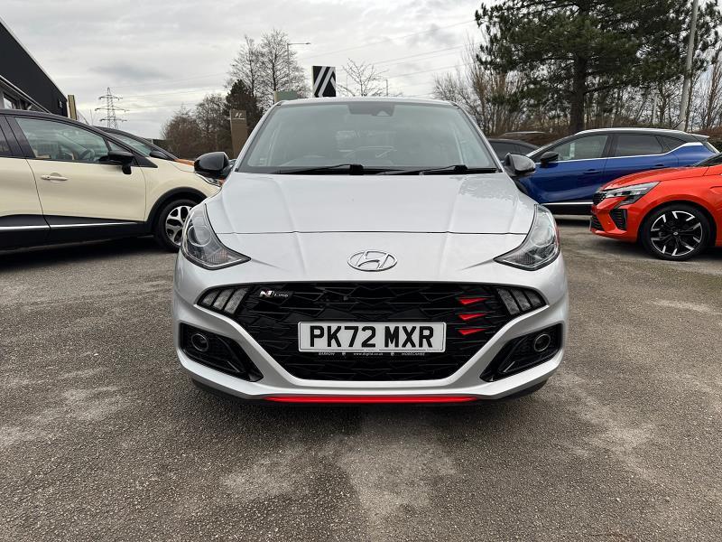 2022 72 Hyundai I10 1.0 T-gdi N Line 5dr Petrol Manual In Sleek Silver