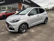 2022 72 Hyundai I10 1.0 T-gdi N Line 5dr Petrol Manual In Sleek Silver