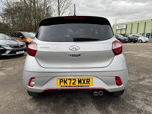 2022 72 Hyundai I10 1.0 T-gdi N Line 5dr Petrol Manual In Sleek Silver