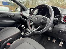 2022 72 Hyundai I10 1.0 T-gdi N Line 5dr Petrol Manual In Sleek Silver