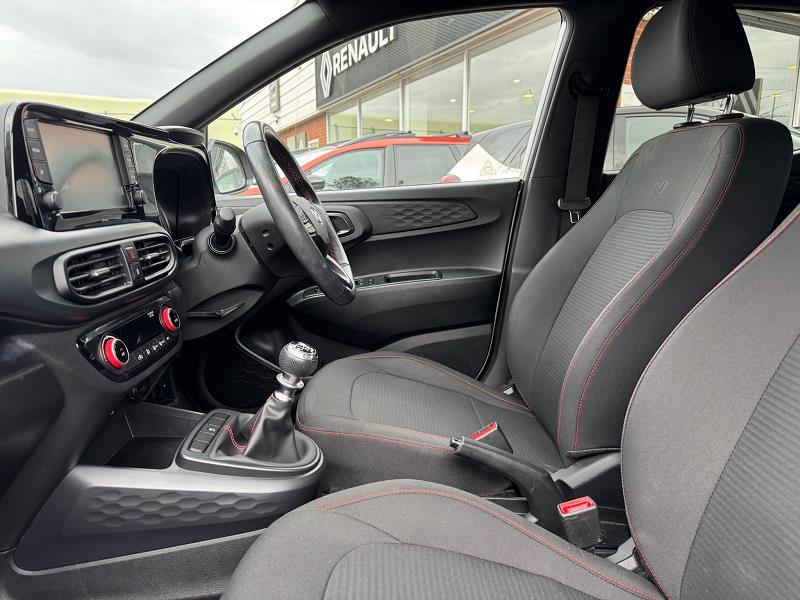 2022 72 Hyundai I10 1.0 T-gdi N Line 5dr Petrol Manual In Sleek Silver