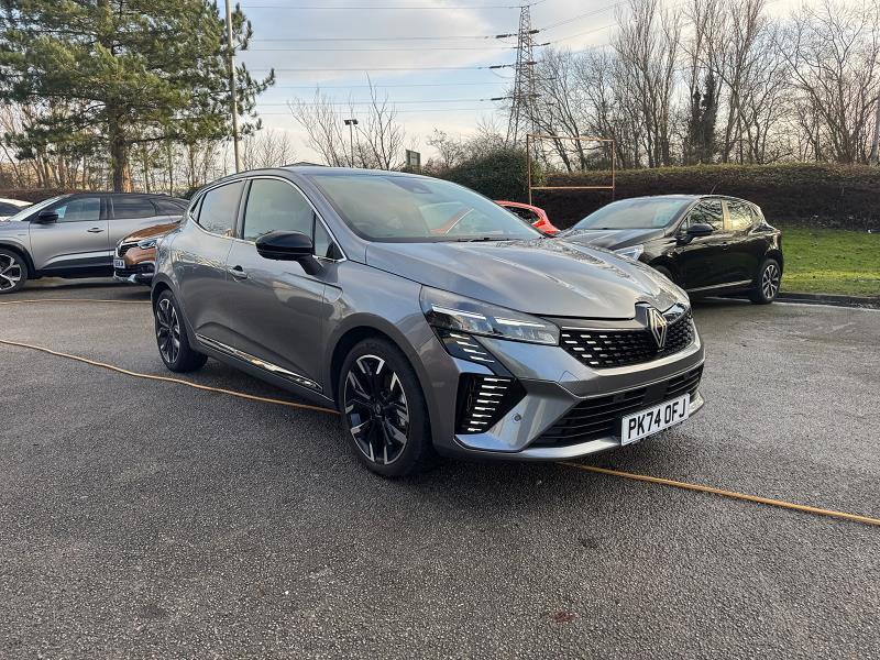 2024 74 Renault Clio 1.6 E-tech Full Hybrid 145 Techno 5dr Auto Hybrid Petrol Automatic In Shadow Grey