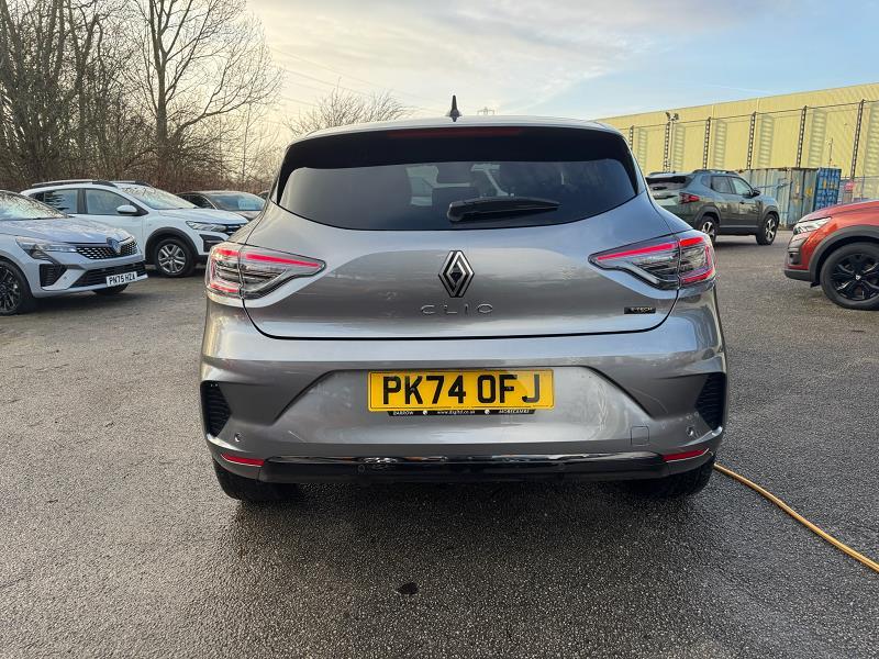 2024 74 Renault Clio 1.6 E-tech Full Hybrid 145 Techno 5dr Auto Hybrid Petrol Automatic In Shadow Grey