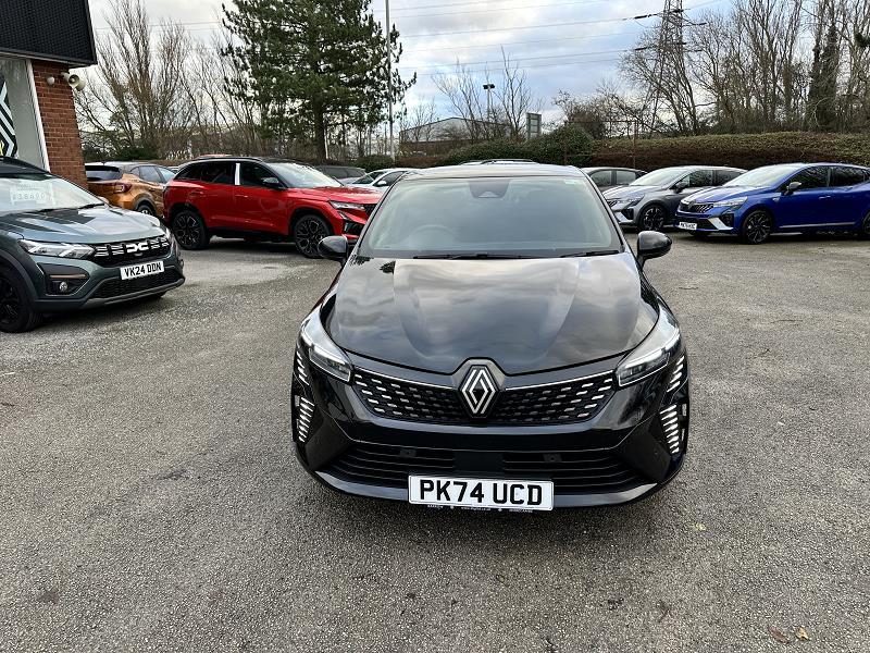 2024 74 Renault Clio 1.6 E-tech Full Hybrid 145 Techno 5dr Auto Hybrid Petrol Automatic In Diamond Black