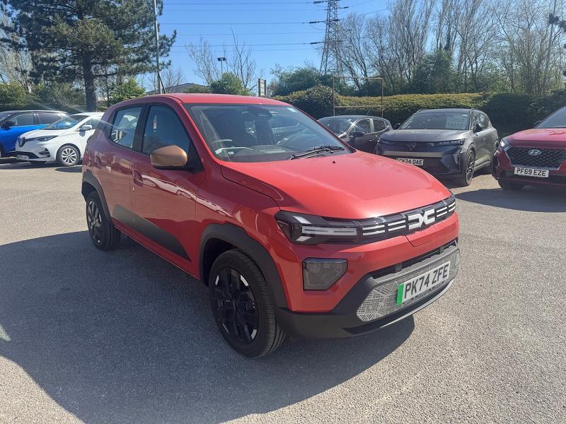 2024 74 Dacia Spring 27kwh Extreme 65 48kw 5dr Auto  Automatic In Brick Red
