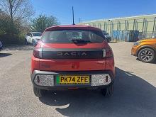 2024 74 Dacia Spring 27kwh Extreme 65 48kw 5dr Auto  Automatic In Brick Red