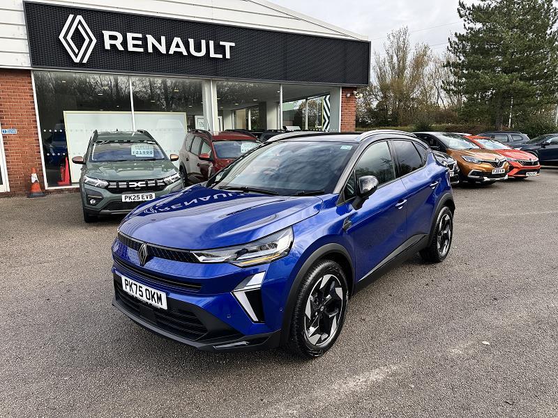 2025 75 Renault Captur 1.0 Tce 90 Techno 5dr Petrol Manual In Iron Blue / Black Roof
