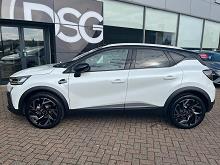 2025 75 Renault Captur 1.8 E-tech Full Hybrid 160 Esprit Alpine 5dr Auto Hybrid Petrol Automatic In Arctic White / Black Roof