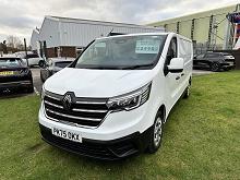 2025 75 Renault Trafic Ll30 Blue Dci 130 Advance [safety] Van Diesel Manual In Glacier White