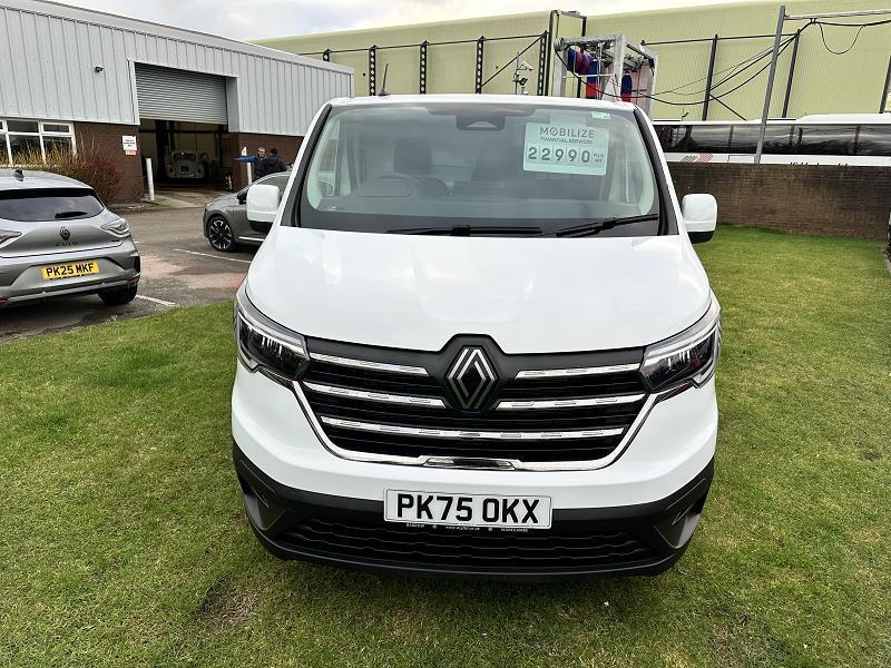 2025 75 Renault Trafic Ll30 Blue Dci 130 Advance [safety] Van Diesel Manual In Glacier White