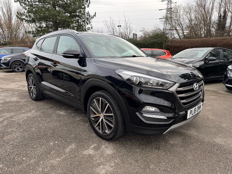 2018 18 Hyundai Tucson 1.7 Crdi Blue Drive Go Se 5dr 2wd Dct Diesel Automatic In Phantom Black