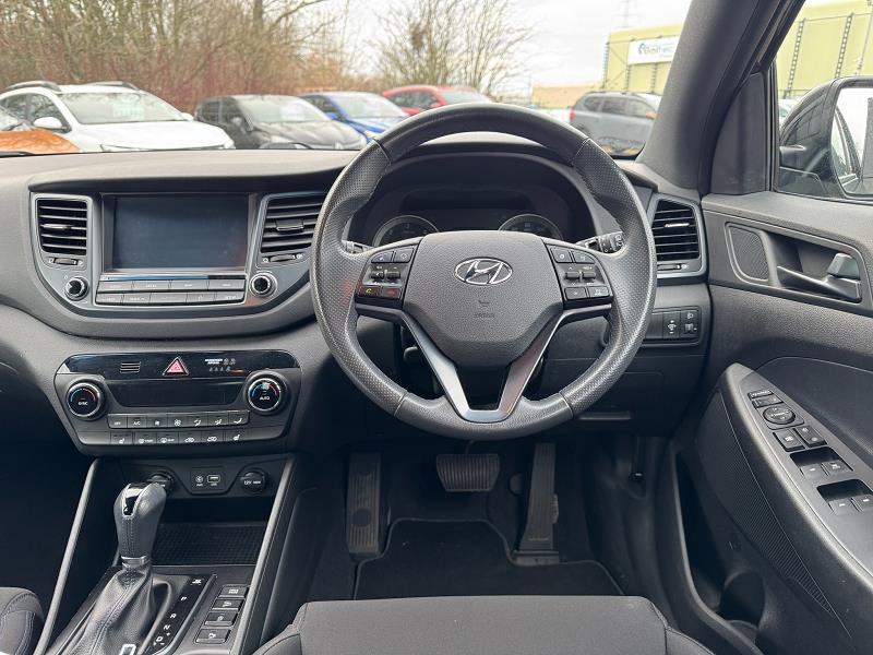 2018 18 Hyundai Tucson 1.7 Crdi Blue Drive Go Se 5dr 2wd Dct Diesel Automatic In Phantom Black