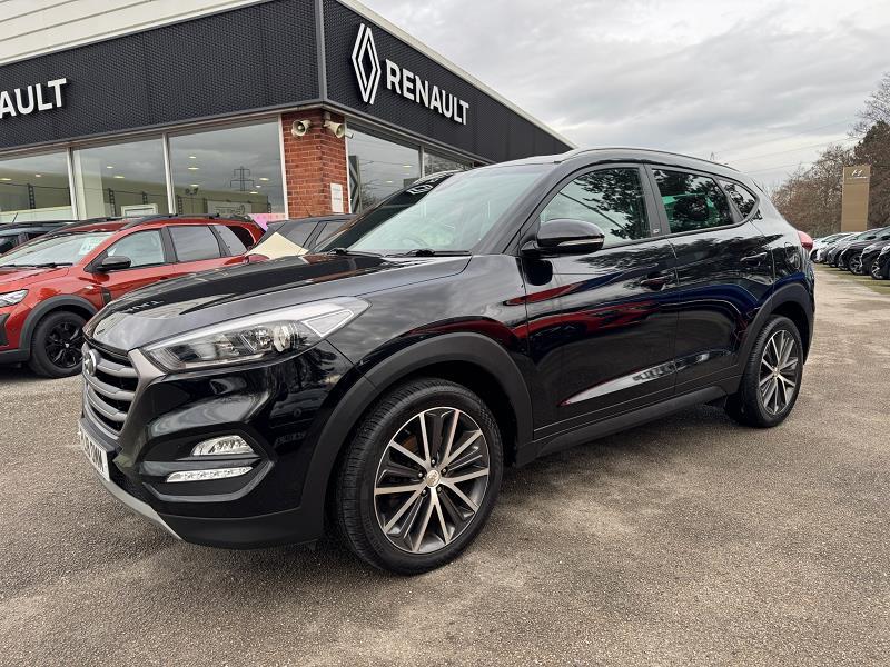 2018 18 Hyundai Tucson 1.7 Crdi Blue Drive Go Se 5dr 2wd Dct Diesel Automatic In Phantom Black