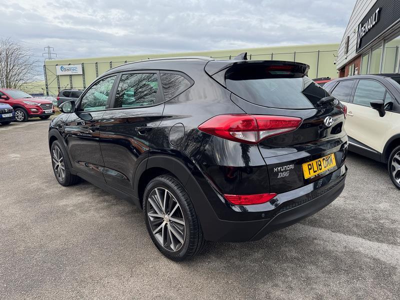 2018 18 Hyundai Tucson 1.7 Crdi Blue Drive Go Se 5dr 2wd Dct Diesel Automatic In Phantom Black