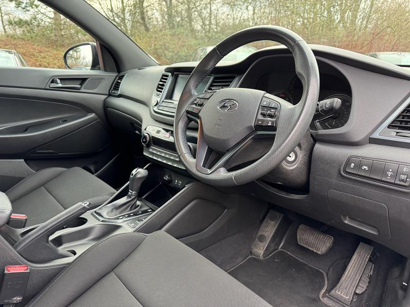 2018 18 Hyundai Tucson 1.7 Crdi Blue Drive Go Se 5dr 2wd Dct Diesel Automatic In Phantom Black
