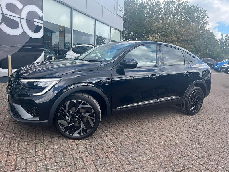 2024 24 Renault Arkana 1.6 E-tech Fhev 145 Esprit Alpine 5dr Auto Hybrid Electric Automatic In Black