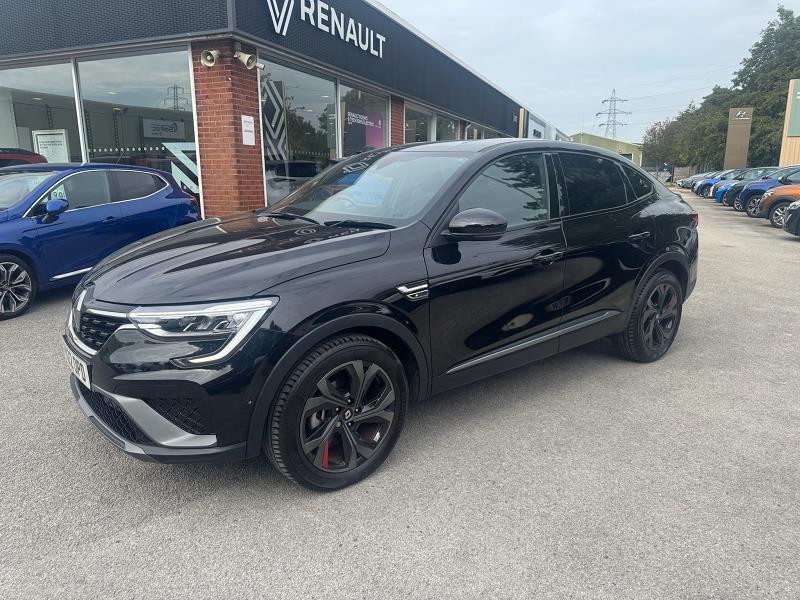2022 22 Renault Arkana 1.6 E-tech Hybrid 145 R.s. Line 5dr Auto Hybrid Petrol Automatic In Metallic Black