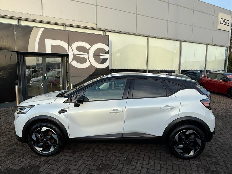 2025 25 Renault Captur 1.0 Tce 90 Techno 5dr Petrol Manual In Arct Wht+dmd Rf
