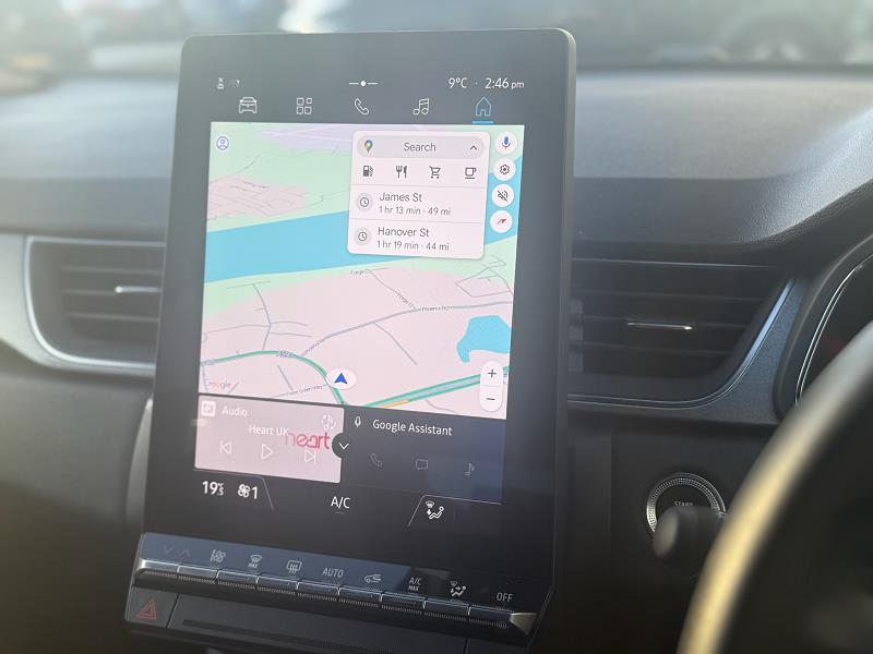 2025 25 Renault Captur 1.0 Tce 90 Techno 5dr Petrol Manual In Arct Wht+dmd Rf