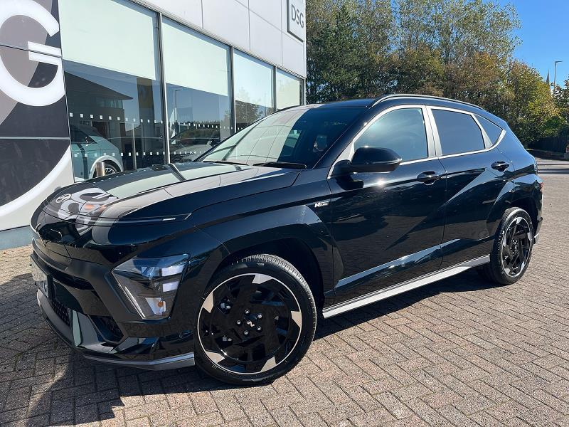 2024 24 Hyundai Kona 160kw N Line 65kwh 5dr Auto Electric Automatic In Black