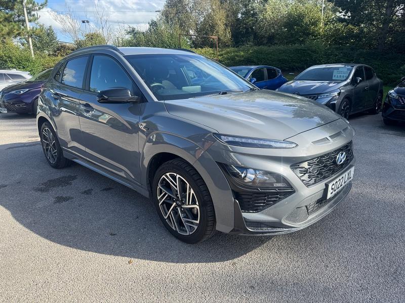 2022 22 Hyundai Kona 1.0 Tgdi 48v Mhev N Line 5dr Hybrid Electric Manual In Grey