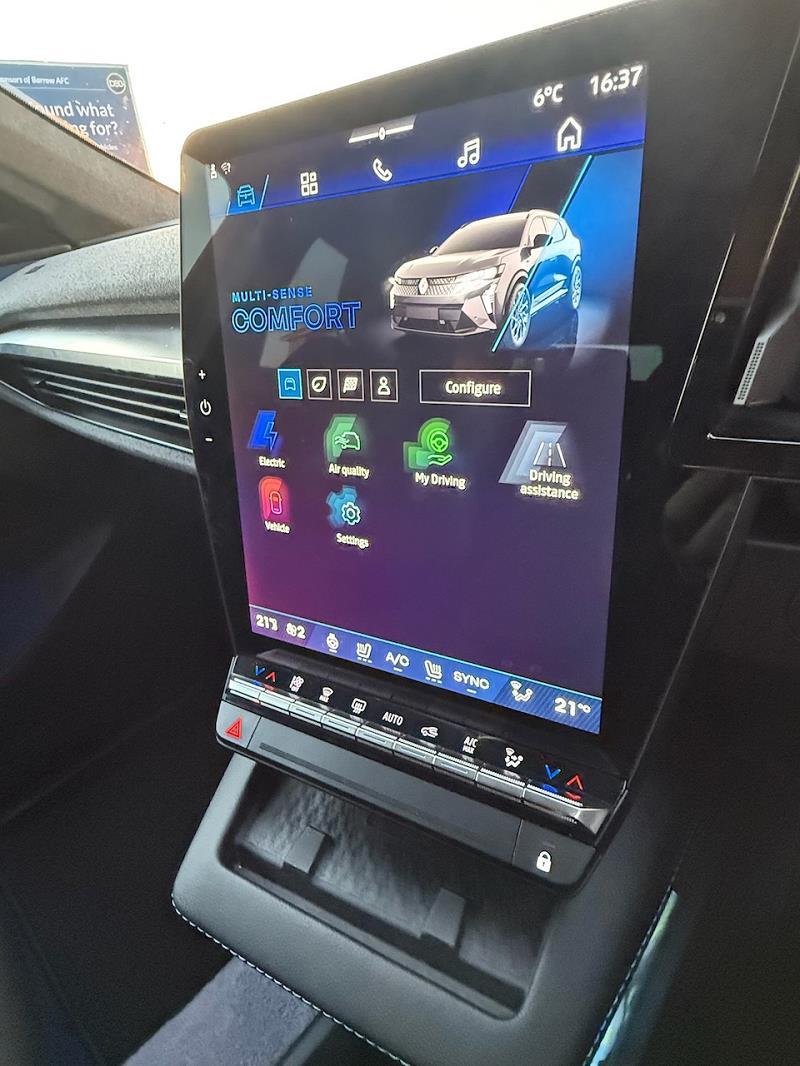 2024 74 Renault Scenic E-tech 160kw Esprit Alpine 87kwh Long Range 5dr Auto Electric Automatic In Grey/black