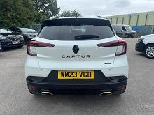 2023 23 Renault Captur 1.6 E-tech Full Hybrid 145 Engineered 5dr Auto Hybrid Electric Automatic In Arctic White With Black Roof