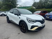 2023 23 Renault Captur 1.6 E-tech Full Hybrid 145 Engineered 5dr Auto Hybrid Electric Automatic In Arctic White With Black Roof